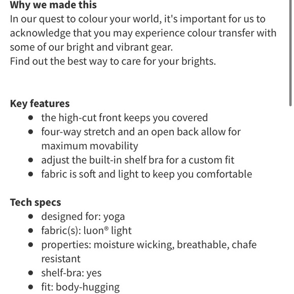 Lululemon Virtuous Tank (Red) - Picture 3 of 6